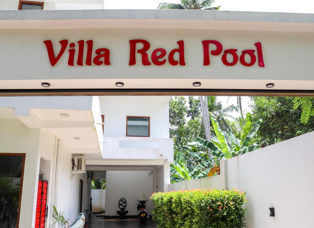 Villa Red Pool Хиккадува Экстерьер фото